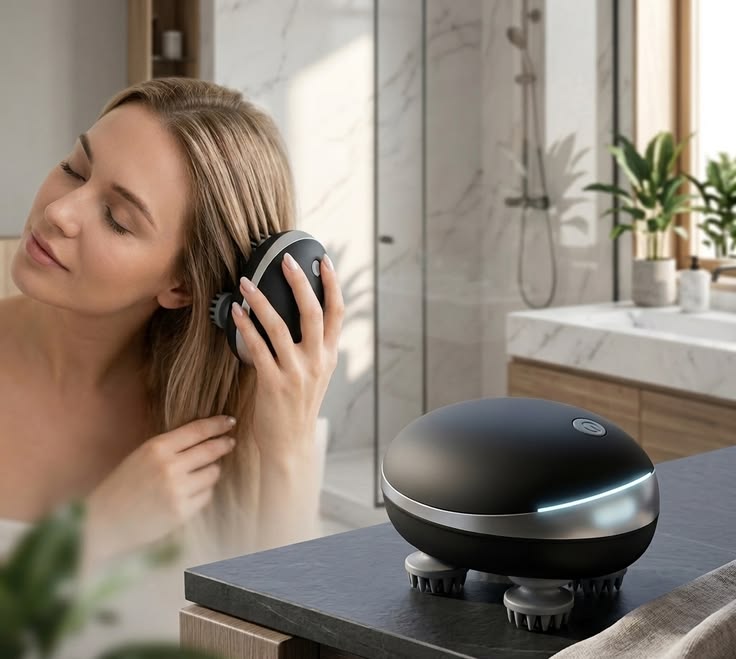 Electric Scalp Massager – Relaxing Head Massage at Home